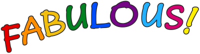 Fabulous LGBT+ pride colors clipart