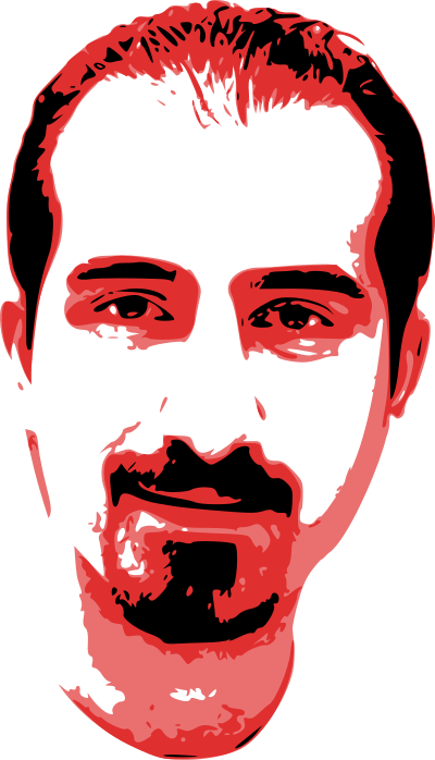 Face Bassel - Red clipart