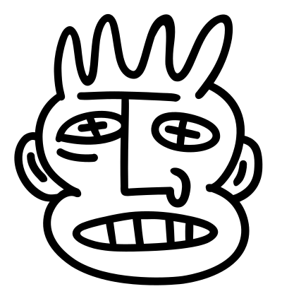 Face - STREET ART clipart