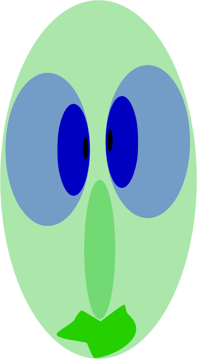 Face With Eyes clipart
