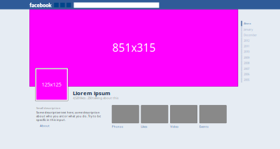 Facebook Cover clipart