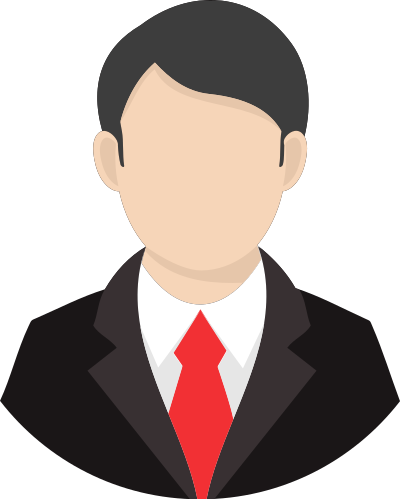 Faceless man clipart