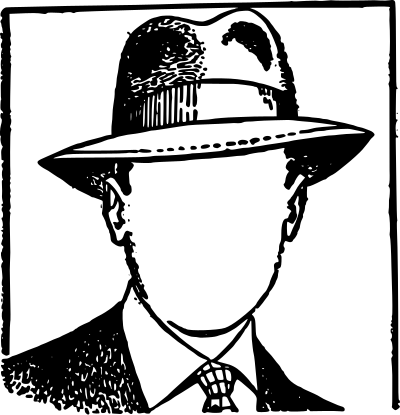 Faceless Man clipart