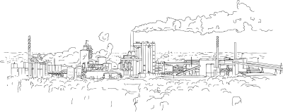 Factory in Finland clipart