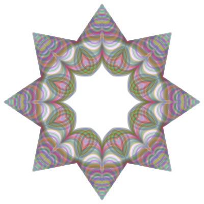 Faded Star clipart