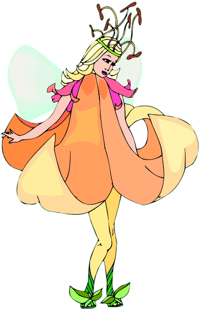 Fairies 12 clipart