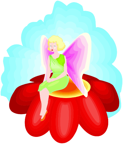 Fairies 24 clipart
