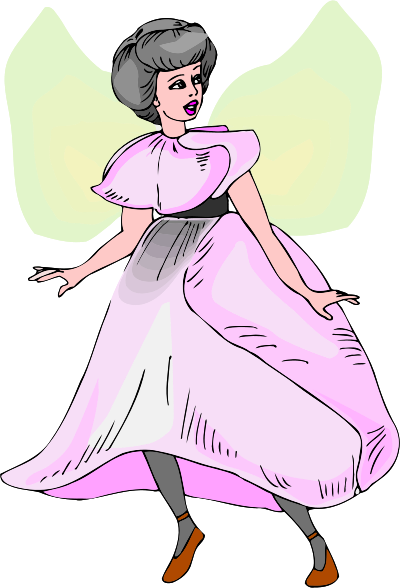 Fairies 3 clipart