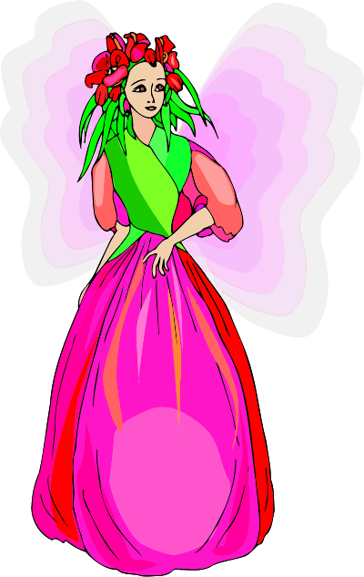 Fairies 5 clipart