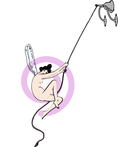 Fairy with a Bell - Colour Remix clipart