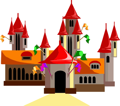 Fairytale castle 15 clipart