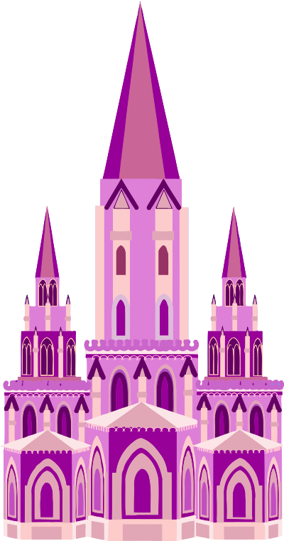 Fairytale castle 3 clipart