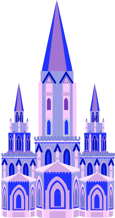 Fairytale castle 4 clipart