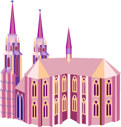Fairytale castle 6 clipart