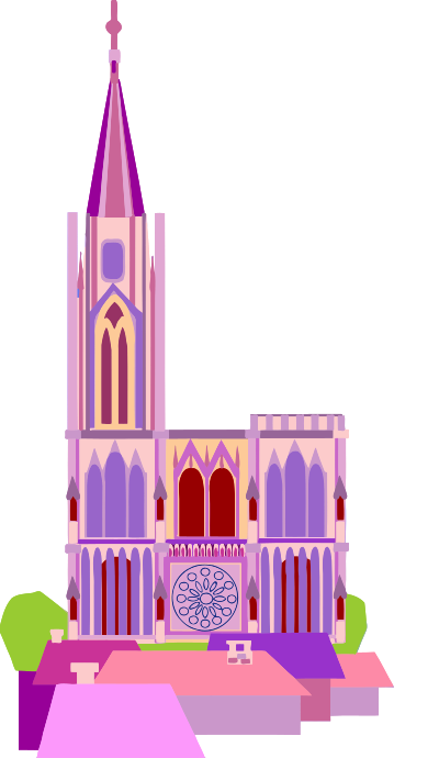 Fairytale castle 9 clipart