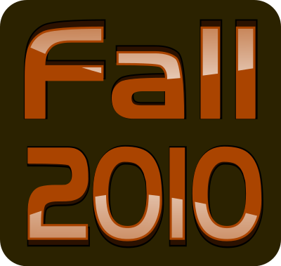 FALL 2010 TEXT clipart