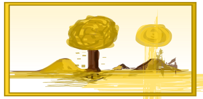 Fall landscape 2 clipart