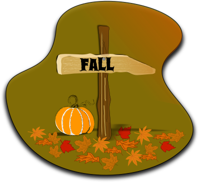 FALL LANDSCAPE clipart