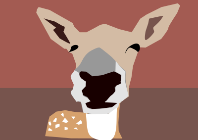 Fallow deer clipart