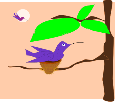 FAMÍLIA BEIJA-FLOR clipart