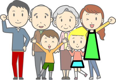 Familie 2a clipart