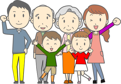 Familie 2b clipart