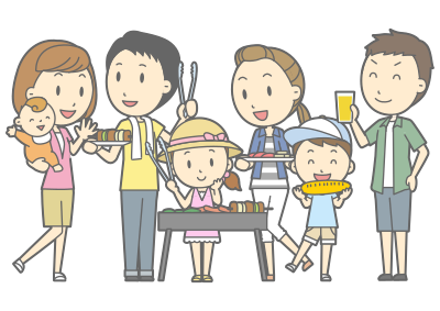 Family Barbecue (#1) clipart