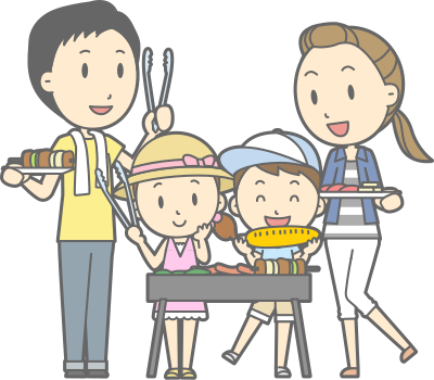 Family Barbecue (#2) clipart