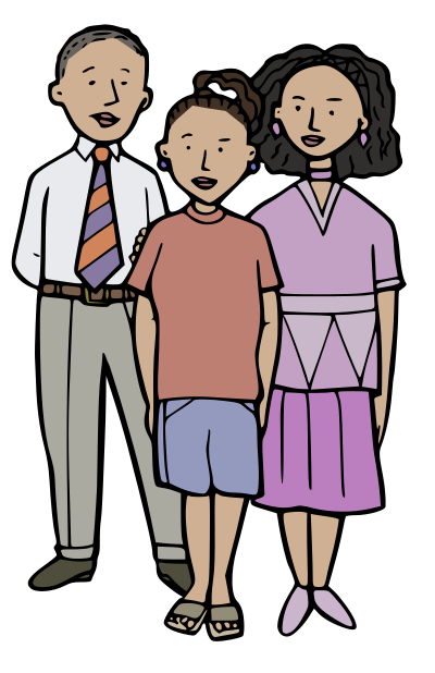 Family - Colour clipart