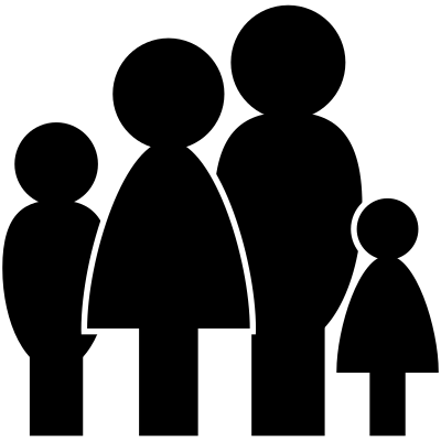 Family of Four clipart