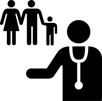 Family practice icon clipart