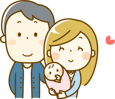 Family with baby (#1) clipart