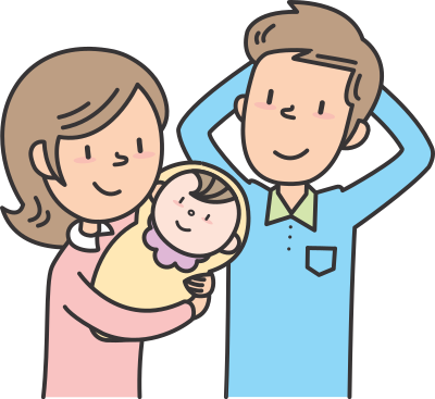 Family with baby (#2) clipart