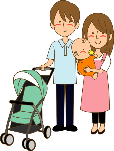 Family with baby (#3) clipart