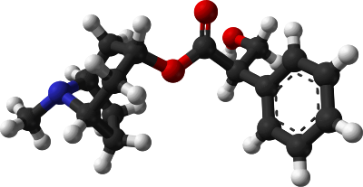 Famous (and infamous) molecules 37 - D-atropine clipart