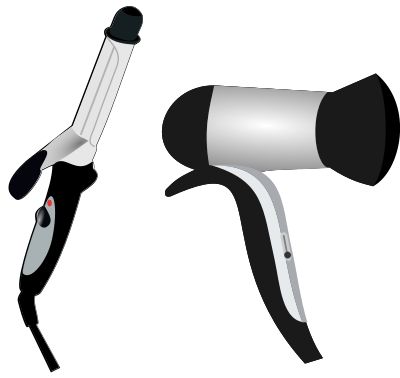 Fan & iron clipart