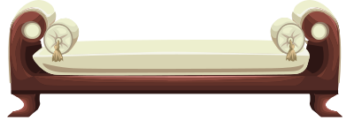 Fancy bench from Glitch clipart