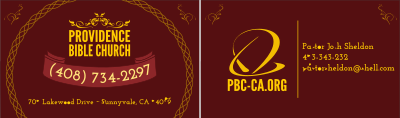 Fancy Business Card Outlines clipart