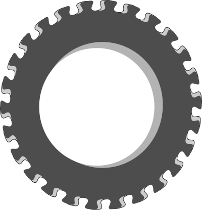 Fancy Gear wheel clipart