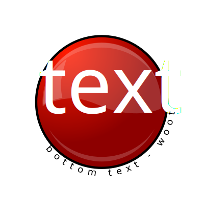 Fancy red button matt to 01 clipart