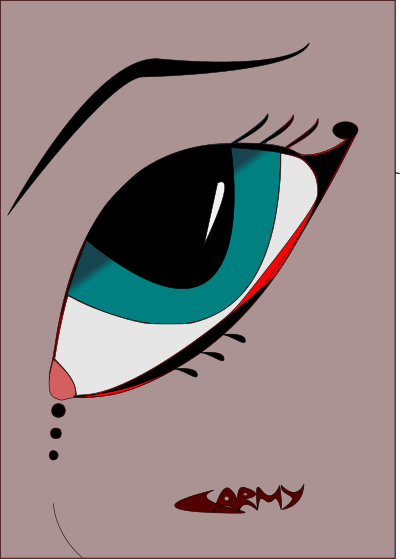 Fantasy eye clipart