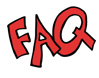 FAQ - Text clipart