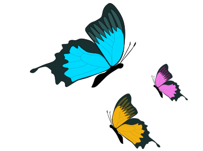 Farfalle clipart