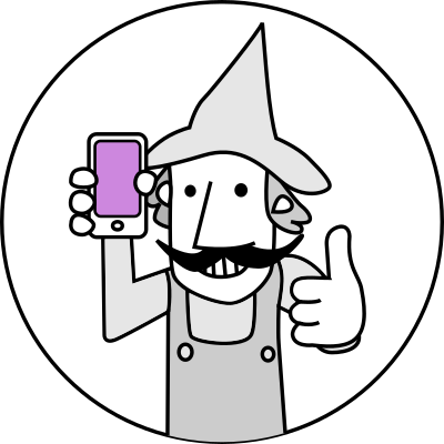Farmer Phone Thumbs Up clipart