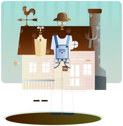 Farmers Gothic clipart