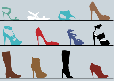 Fashion Shoes For Women clipart
