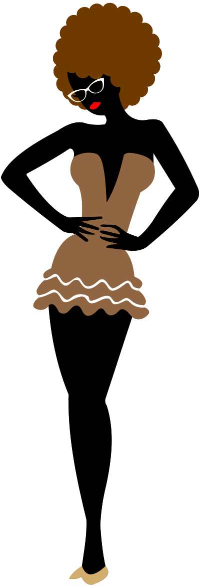 Fashion woman 4 clipart