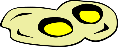 Fast Food, Breakfast, Fried Eggs clipart