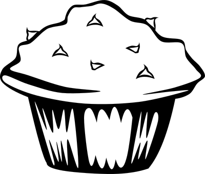 Fast Food, Breakfast, Muffin, Chocolate clipart