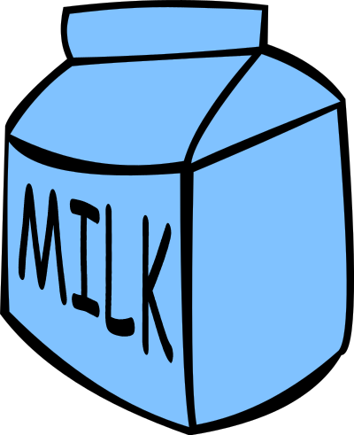 Fast Food, Drinks, Milk clipart
